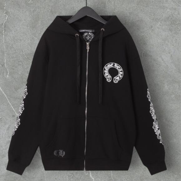 Black Classic Men's Chrome Hearts Hoodie